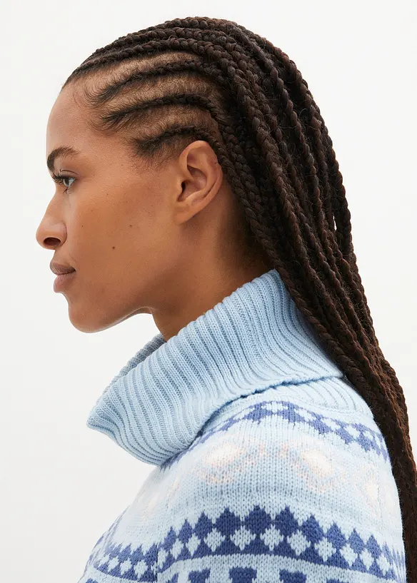 Pull col roulé norvégien, bonprix