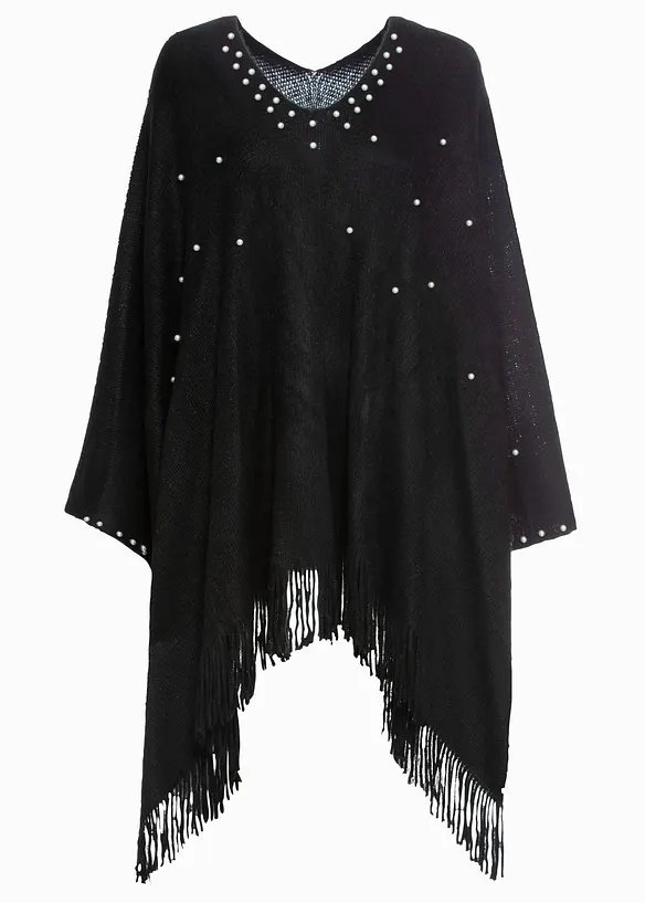Poncho à perles, bpc bonprix collection