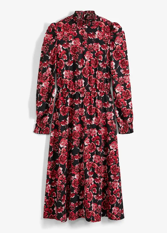 Robe midi &agrave; motif floral, RAINBOW