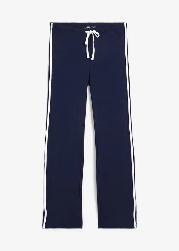 Pantalon droit en jersey extensible, bonprix