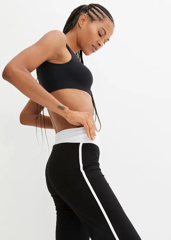 Pantalon de sport en coton extensible, bonprix