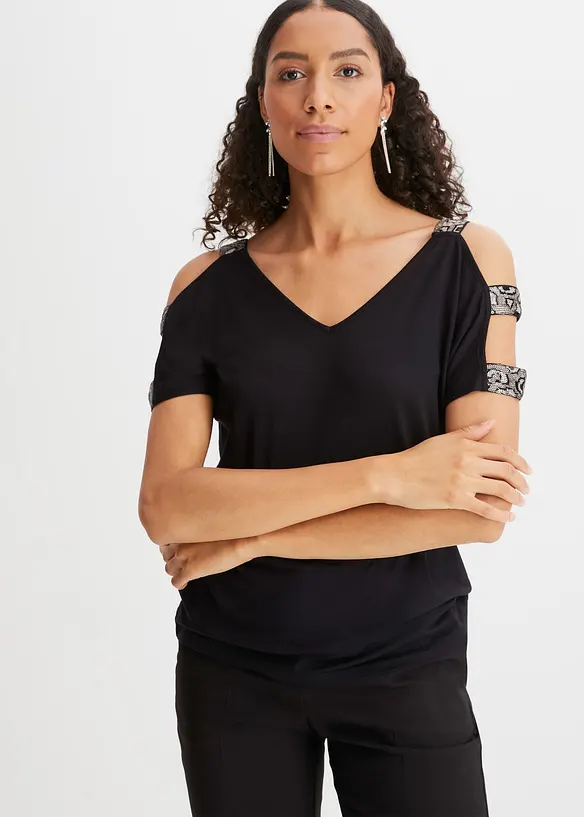 T-shirt avec application de sequins, BODYFLIRT