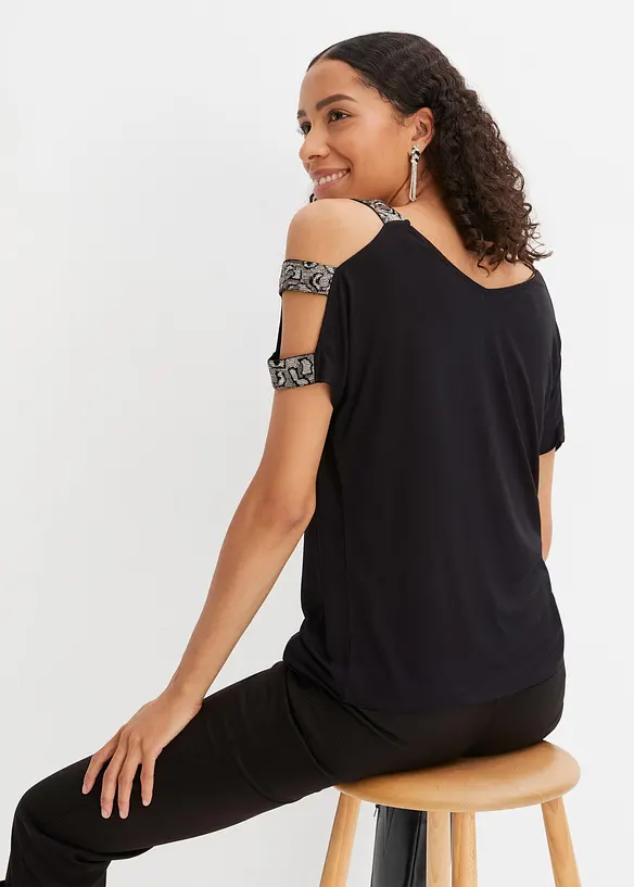 T-shirt avec application de sequins, BODYFLIRT