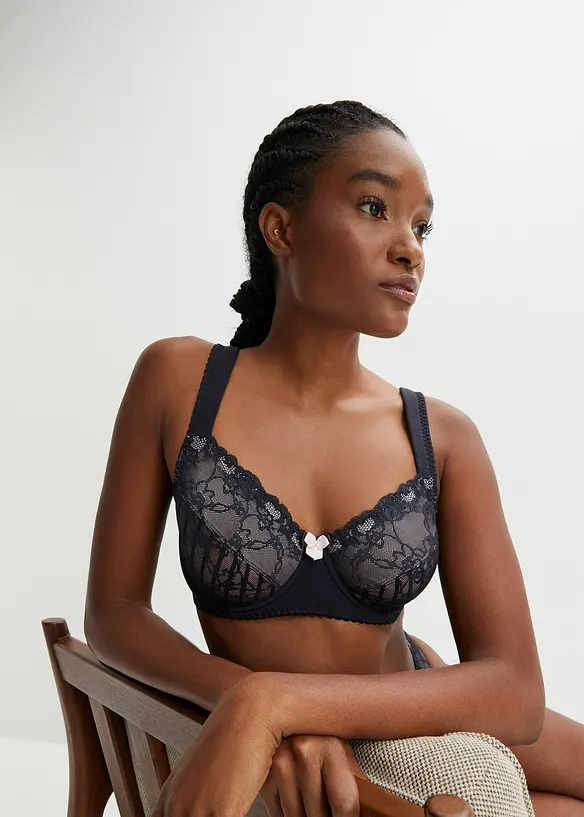 Soutien-gorge minimiseur &agrave; bretelles rembourr&eacute;es, bonprix