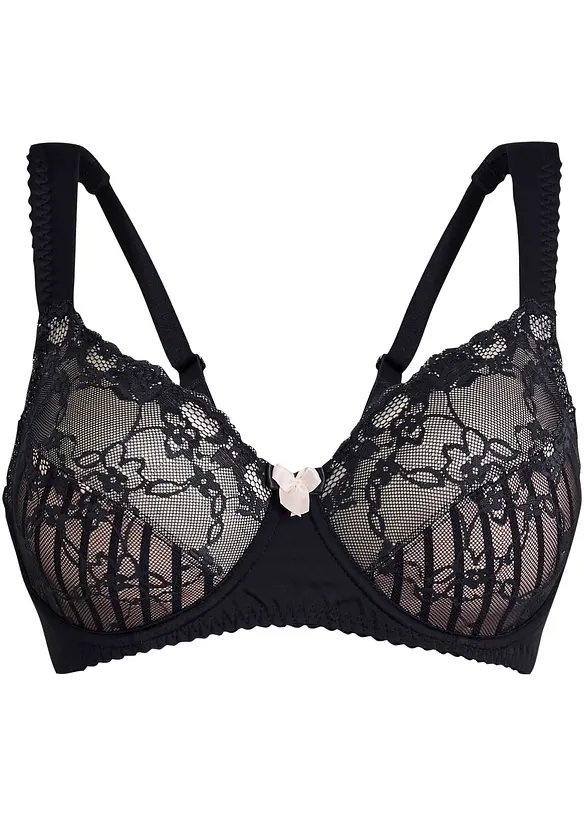 Soutien-gorge minimiseur &agrave; bretelles rembourr&eacute;es, bonprix