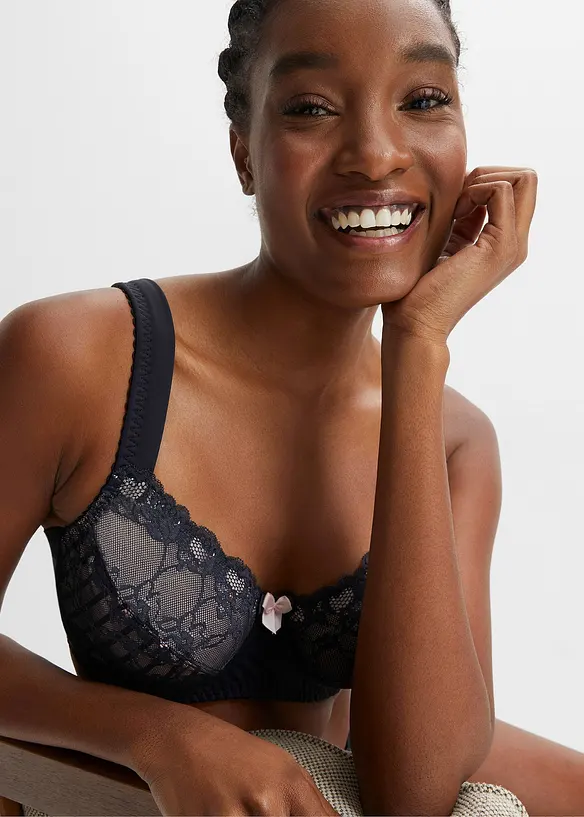 Soutien-gorge minimiseur &agrave; bretelles rembourr&eacute;es, bonprix