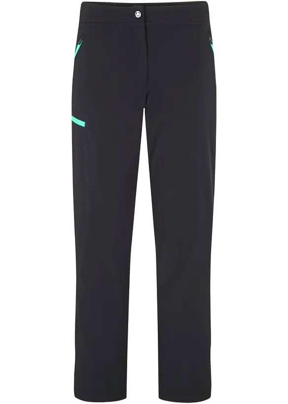 Pantalon technique à taille élastiquée, déperlant, bonprix