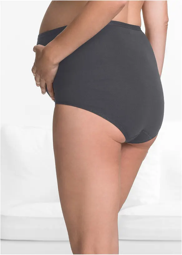 Lot de 2 slips de grossesse en coton, bonprix