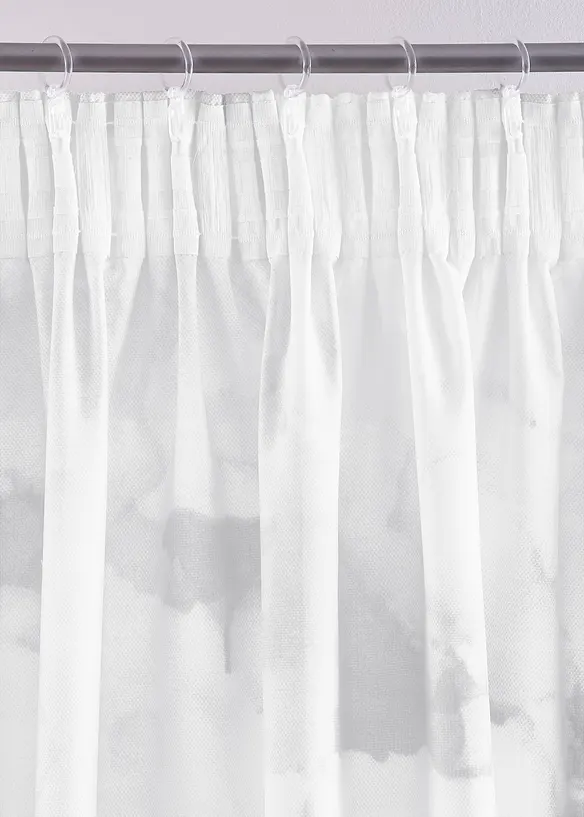 Rideau en microfibre à imprimé papillon (1 pce), bonprix