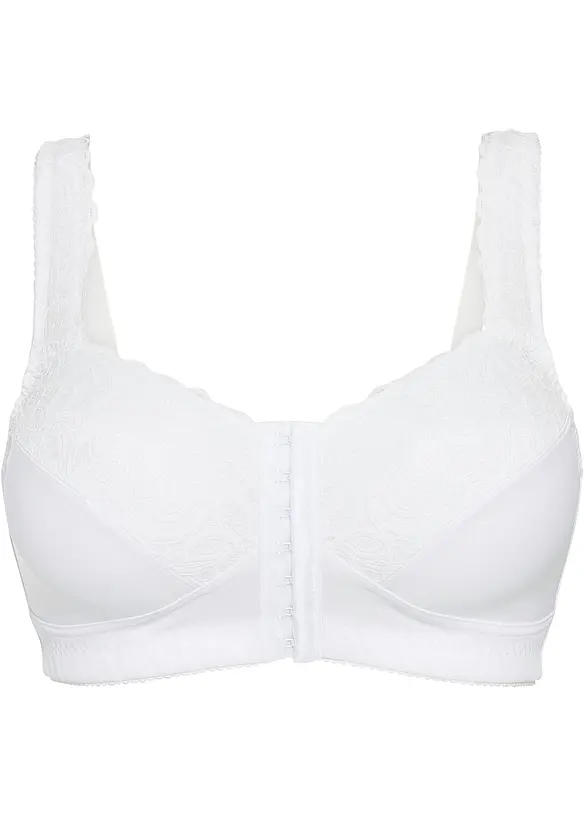 Soutien-gorge grand maintien sans armatures, fermeture devant, bonprix