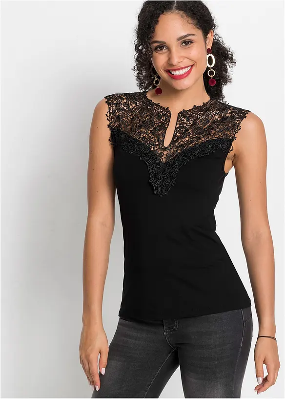 Top fluide en viscose, bonprix