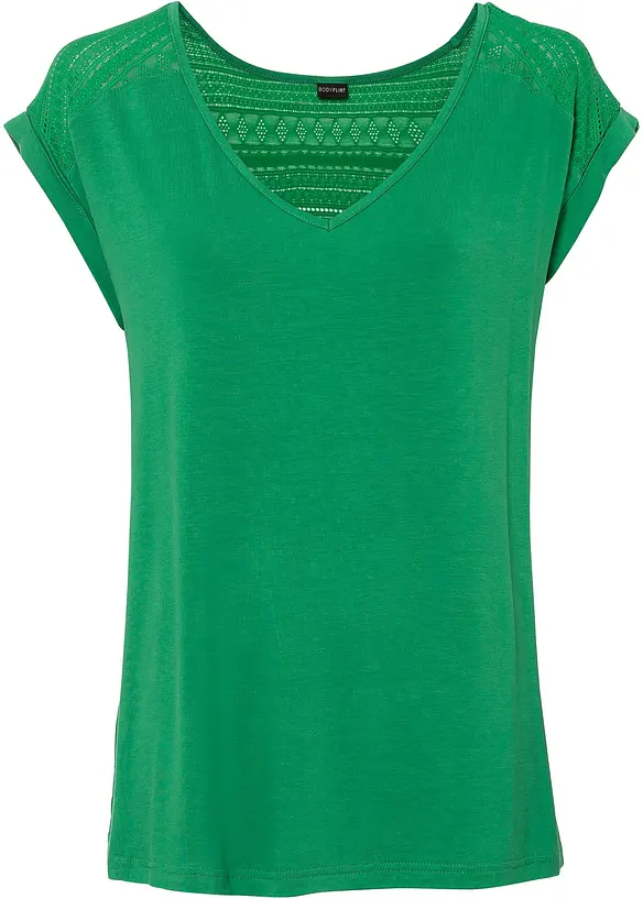 T-shirt doux en viscose extensible, bonprix