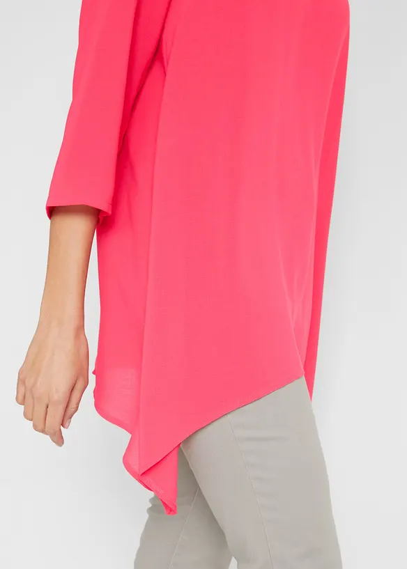 Tunique &agrave; pans, d&eacute;collet&eacute; en V, bonprix