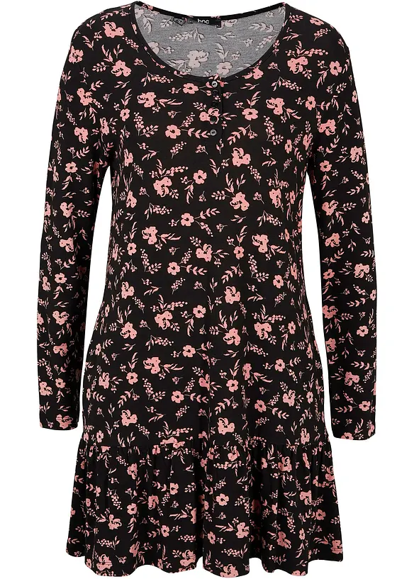 Longue tunique en jersey viscose, bonprix