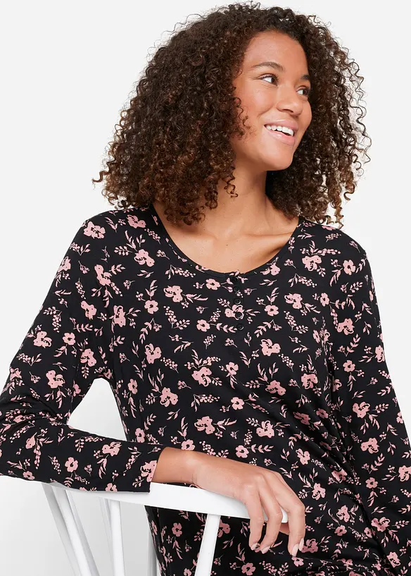 Longue tunique en jersey viscose, bonprix