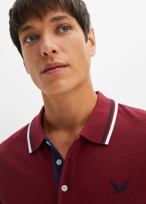 Lot de 2 polos 100% coton, bonprix