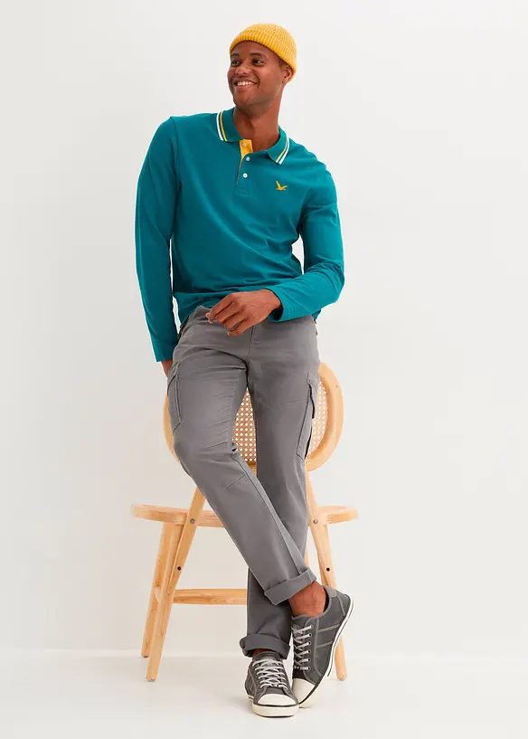 Lot de 2 polos 100% coton, bonprix