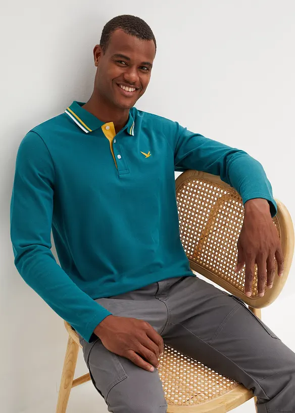 Lot de 2 polos 100% coton, bonprix