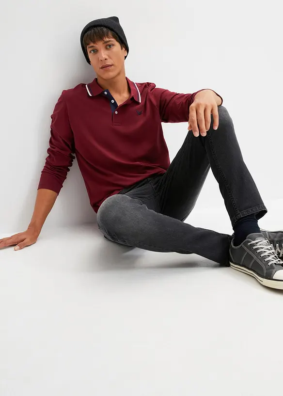 Lot de 2 polos 100% coton, bonprix