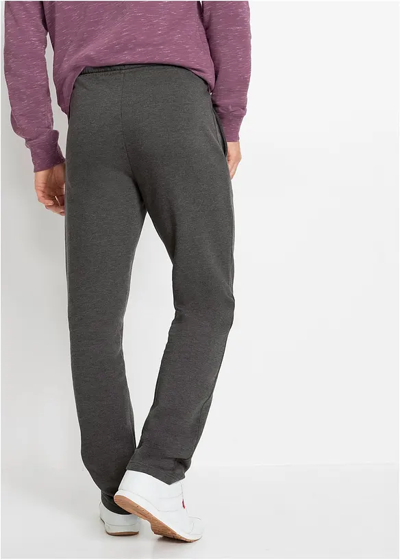 Pantalon de jogging à jambes droites, intérieur gratté doux, bonprix