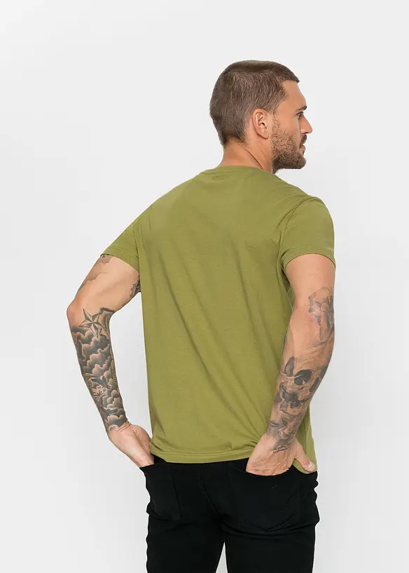 Lot de 3 T-shirts, bonprix