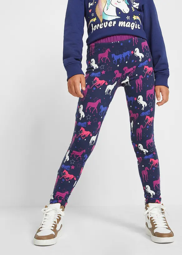 Legging chaud avec motif cheval, bonprix