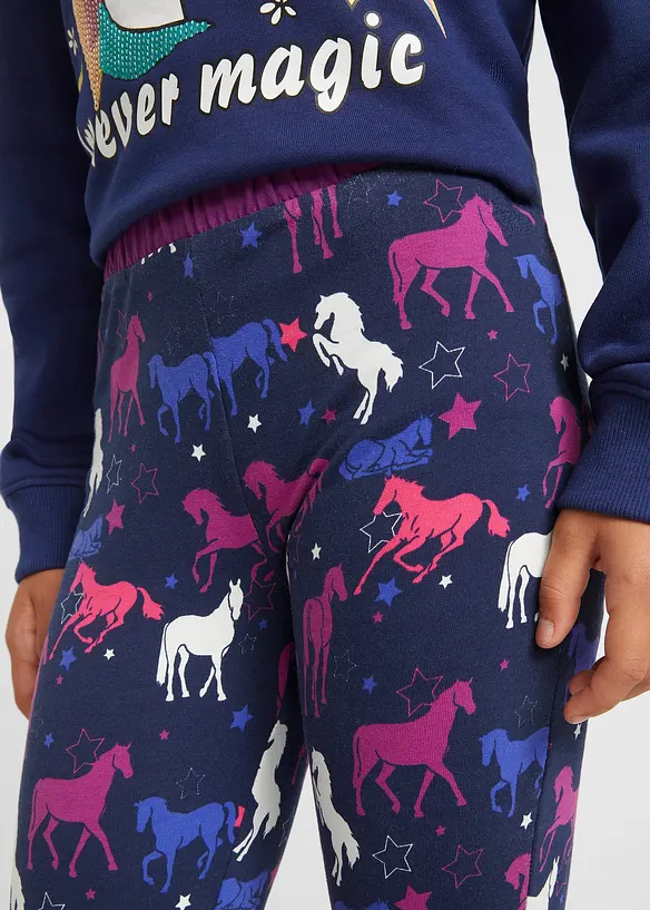 Legging chaud avec motif cheval, bonprix