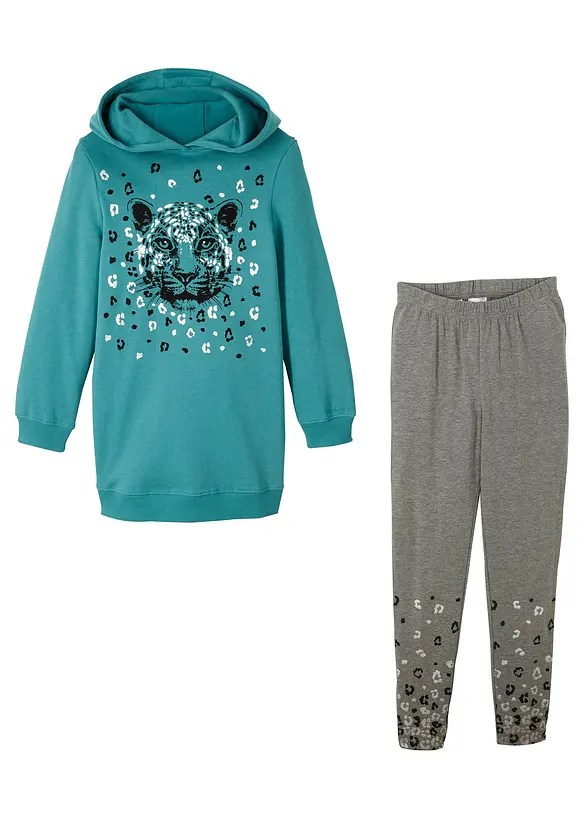 Sweat-shirt et legging (ens. 2 pces), bonprix