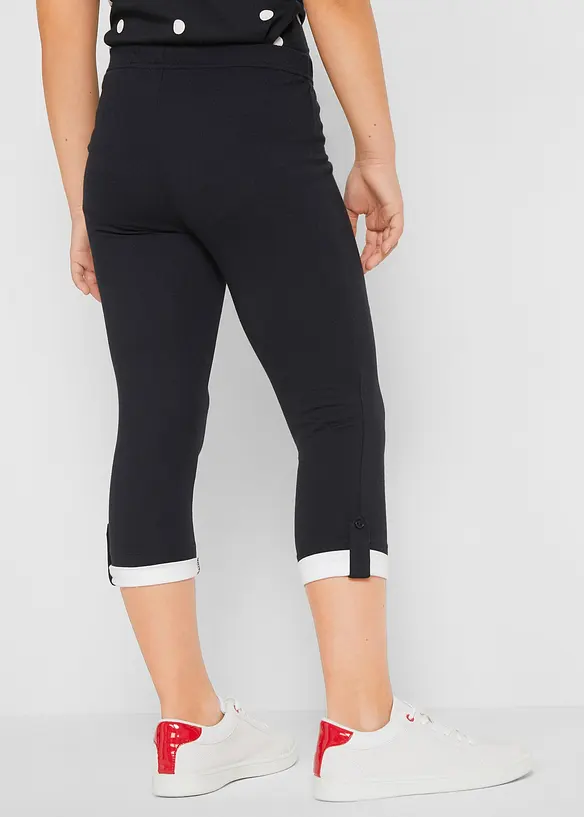 Legging 3/4 fille en coton extensible, bonprix