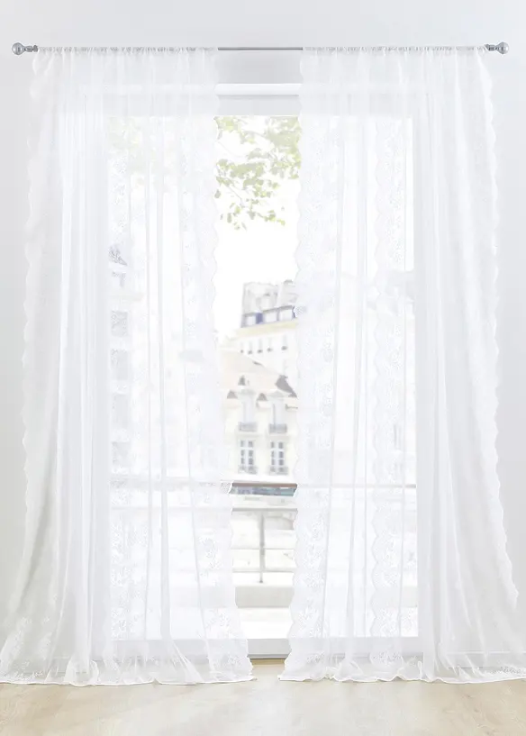 Voilage jacquard (1 pce), bonprix