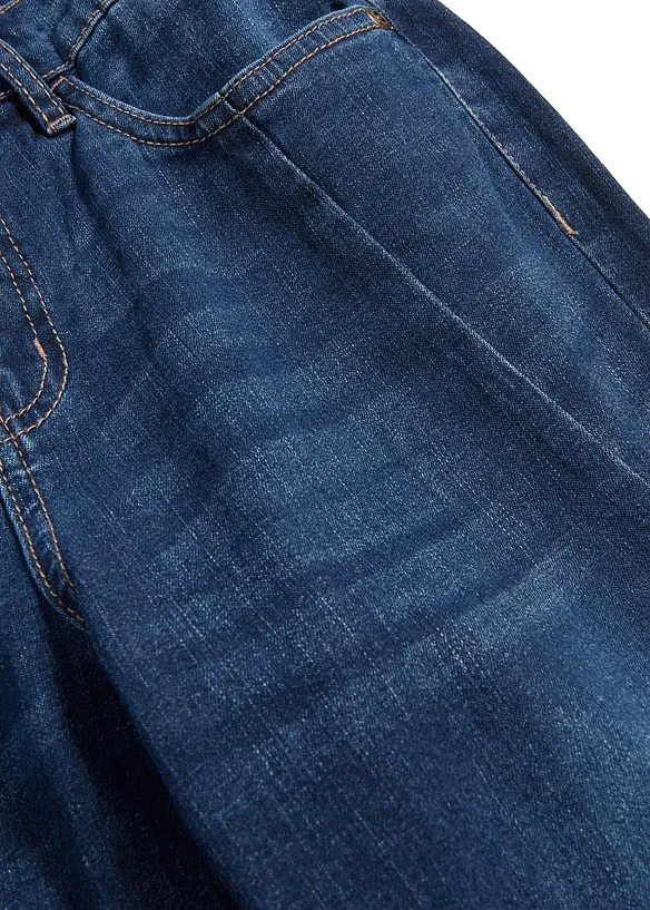 Jean ultra-doux slim, 7/8, bonprix