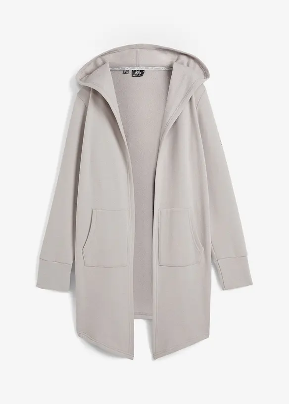 Gilet long en molleton, bonprix