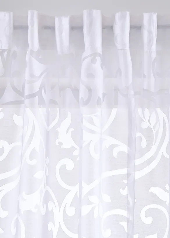 Voilage en dévoré à motif sarments (1 pce.), bonprix