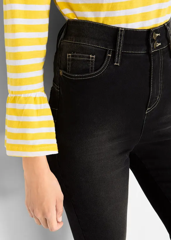 Jean slim taille haute, super extensible, bonprix