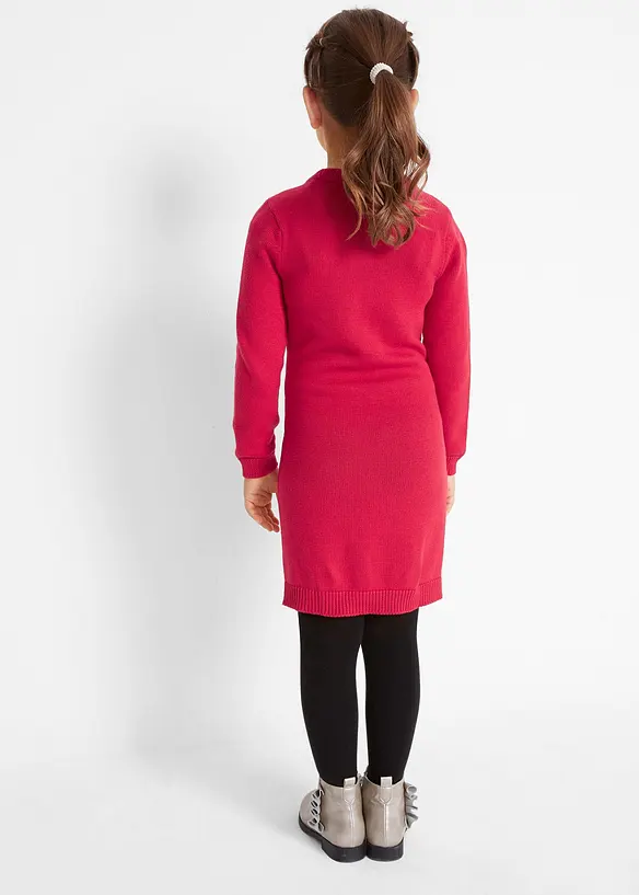 Robe en maille avec sac (ens. 2 pces), bonprix