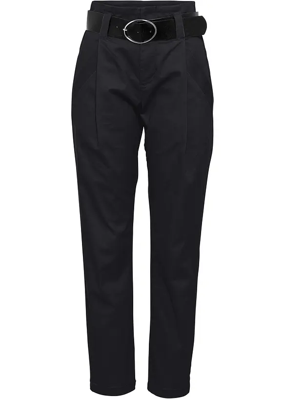 Pantalon à pinces en coton, bonprix