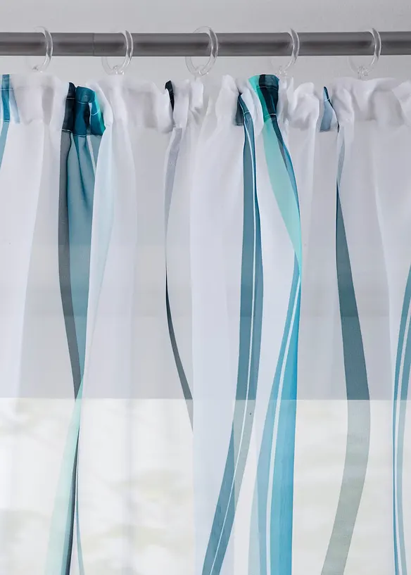 Voilage avec imprimé vague (1 pce), bonprix