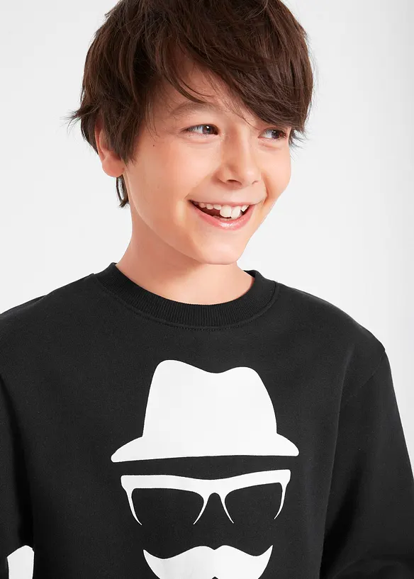 Sweat 100% coton, bonprix