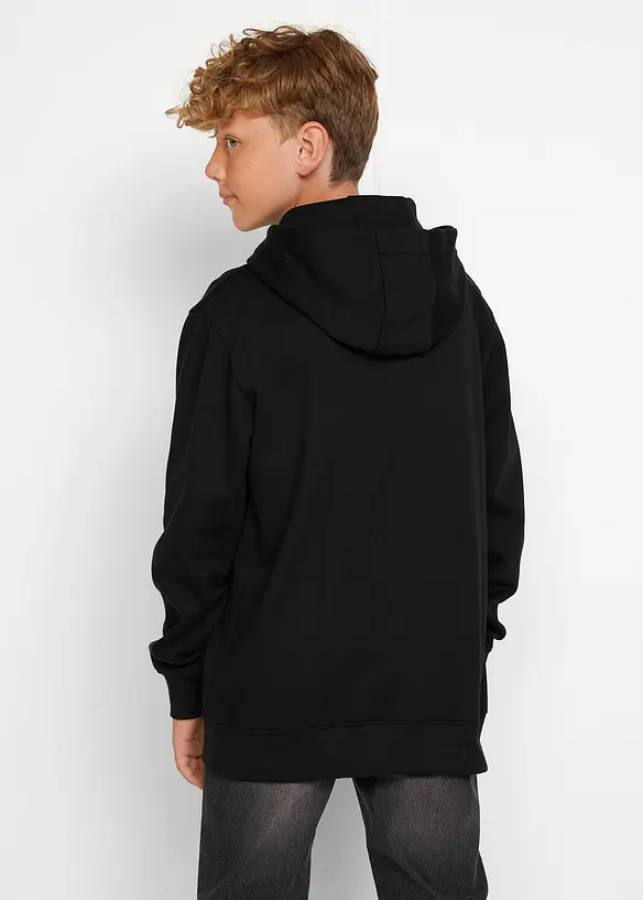 Sweat à capuche 100% coton, bonprix