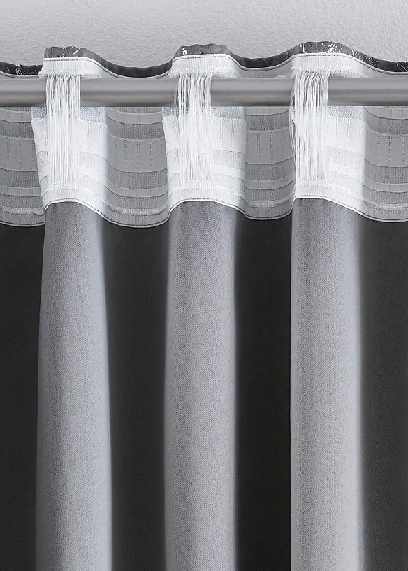 Rideau occultant à imprimé brillant (1 pce.), bonprix