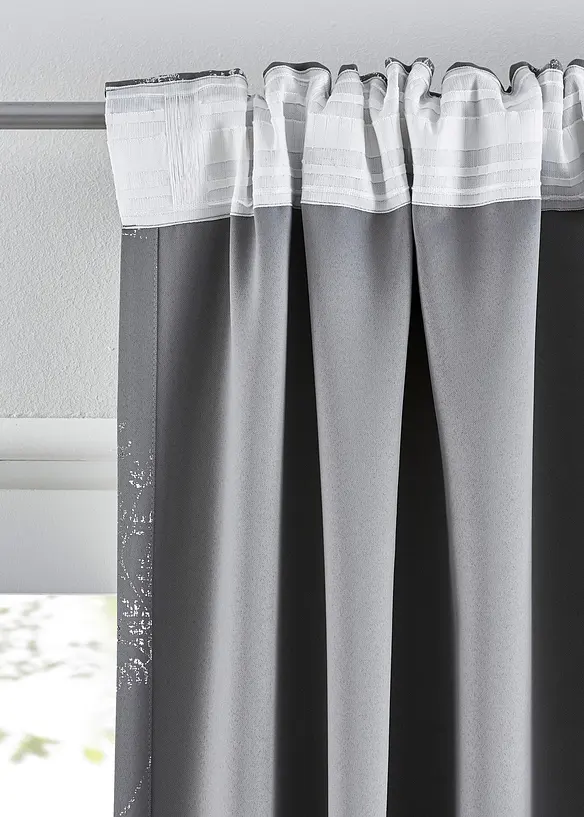 Rideau occultant à imprimé brillant (1 pce.), bonprix