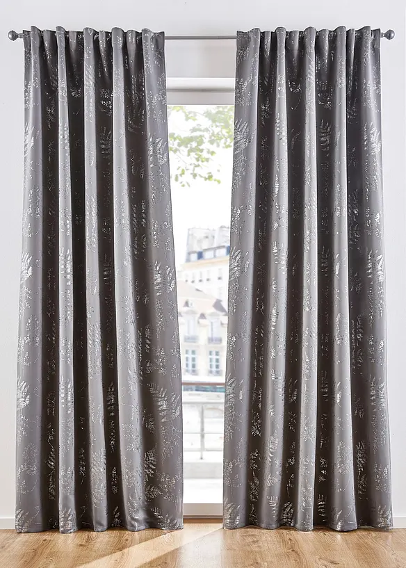 Rideau occultant à imprimé brillant (1 pce.), bonprix