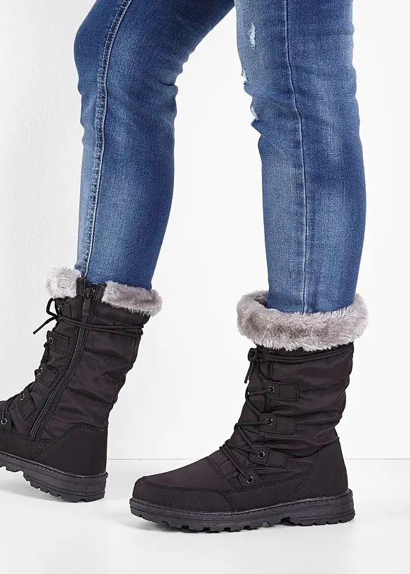 Boots d&rsquo;hiver &agrave; lacets, bonprix