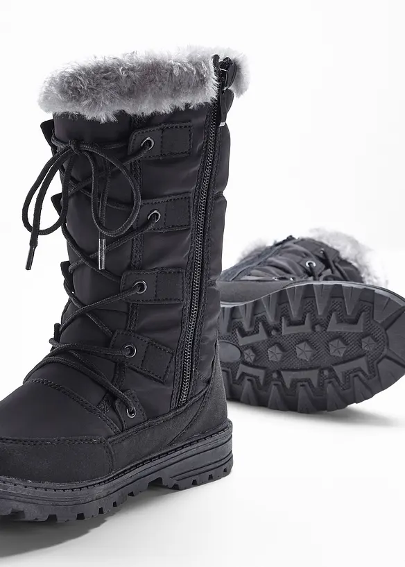 Boots d&rsquo;hiver &agrave; lacets, bonprix