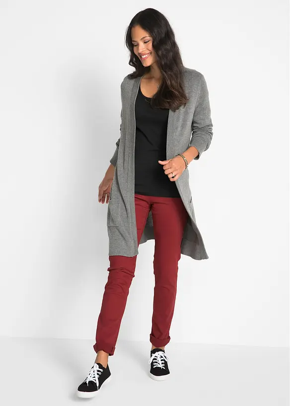 T-shirt manches longues près du corps, bonprix