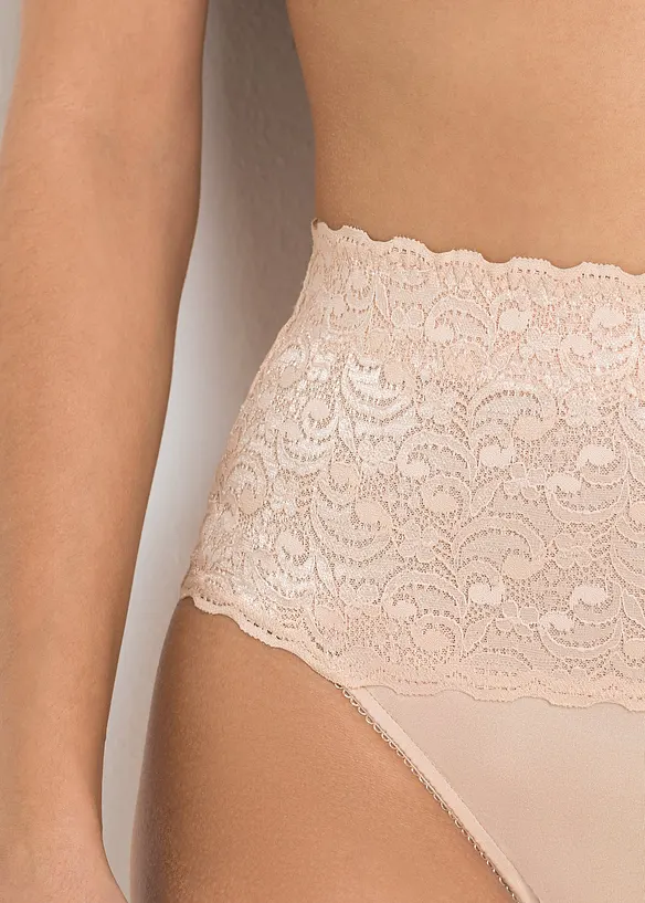 Lot de 2 strings sculptants, maintien modéré, bonprix