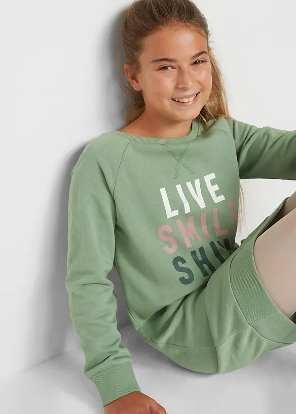 Robe en molleton 100% coton, bonprix