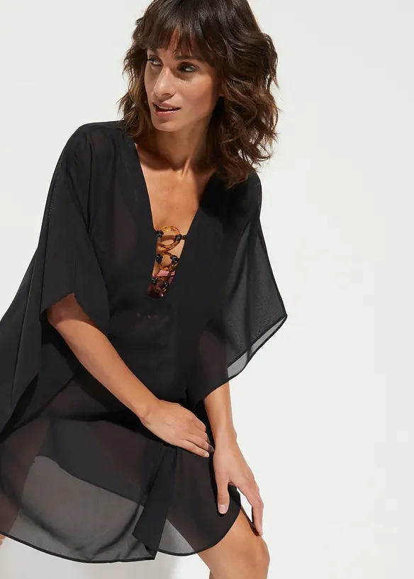 Tunique de plage en mousseline légère, bonprix