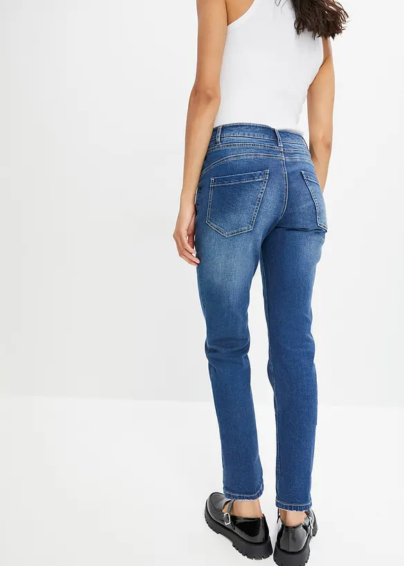 Jean boyfriend taille mi-haute, bonprix