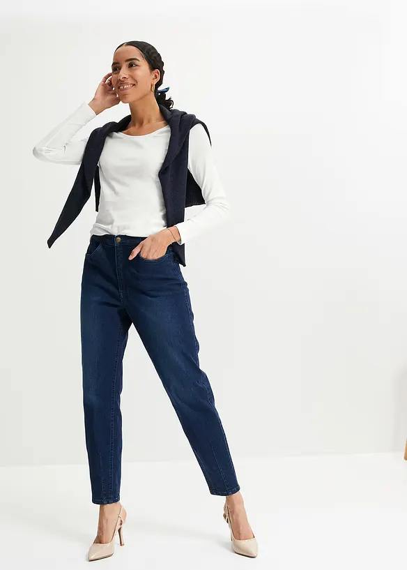 T-shirt manches longues 100% coton, bonprix